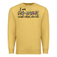 Antique Gold i am au some Premium Sweatshirt - MaliasSmallBusiness