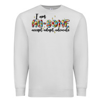 Dove Grey i am au some Premium Sweatshirt - MaliasSmallBusiness