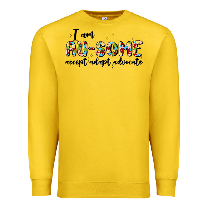 I Am Au Some Premium Sweatshirt by MaliasSmallBusiness | Teevron