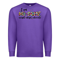 Purple i am au some Premium Sweatshirt - MaliasSmallBusiness