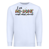 White i am au some Premium Sweatshirt - MaliasSmallBusiness
