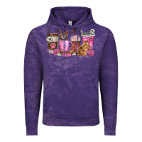 Cloud Purple cat coffee cups Vintage Hoodie - texasbilliewilder
