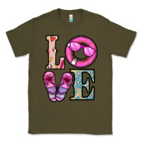 Army Green love summer Classic Tee - CowhideDigitalArt