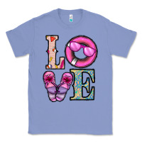 Colony Blue love summer Classic Tee - CowhideDigitalArt