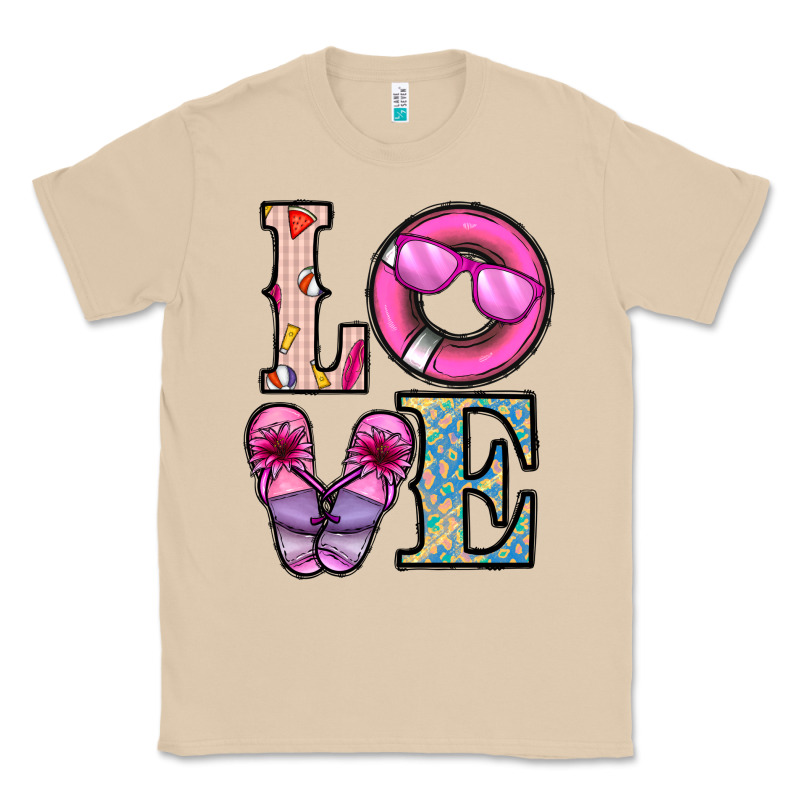 Love Summer Classic Tee by CowhideDigitalArt | Teevron