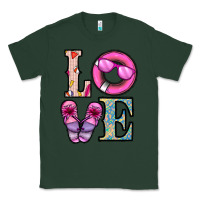 Sports Green love summer Classic Tee - CowhideDigitalArt