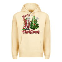 Pina Colada Merry Christmas Black Santa Premium Hoodie - MaliasSmallBusiness