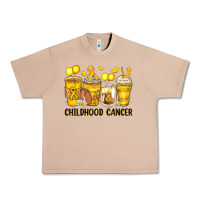 Burro childhood cancer coffee cups Urban Heavy Tee - Zillion Design Studio
