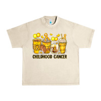 Sandshell childhood cancer coffee cups Urban Heavy Tee - Zillion Design Studio
