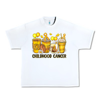 White childhood cancer coffee cups Urban Heavy Tee - Zillion Design Studio