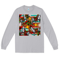Moon Dust christmas horse leopard tartan Long Sleeve Tee - FaDigitalArtStudio