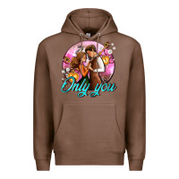 Chestnut only you and couple with keys Premium Hoodie - AdoDesignShop