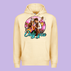 Only You And Couple With Keys Premium Hoodie Designed By Adodesignshop