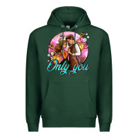 Sports Green only you and couple with keys Premium Hoodie - AdoDesignShop