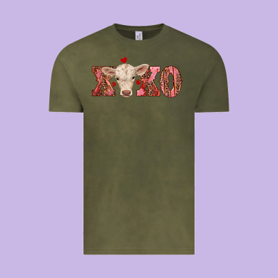 Xoxo Charolais Calf Vintage Tee Designed By Ranaportraitstore