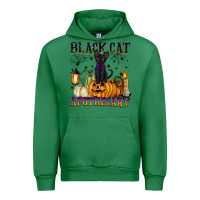 Emerald black cat apothecary Urban Hoodie - BarkalooDesign