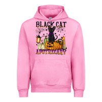 Fuchsia Pink black cat apothecary Urban Hoodie - BarkalooDesign