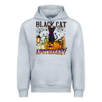 Heather Grey black cat apothecary Urban Hoodie - BarkalooDesign
