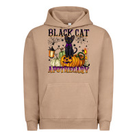 Pigment Burro black cat apothecary Urban Hoodie - BarkalooDesign