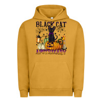 Pigment Peanut Butter black cat apothecary Urban Hoodie - BarkalooDesign