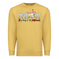 Antique Gold it's okay to be different Premium Sweatshirt - MaliasSmallBusiness