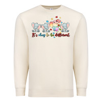 Sandshell it's okay to be different Premium Sweatshirt - MaliasSmallBusiness