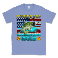 Colony Blue fishing dad like a regular dad but cooler Classic Tee - HRA Design Shop