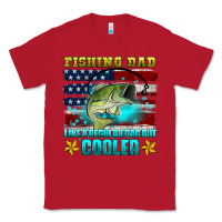 Red fishing dad like a regular dad but cooler Classic Tee - HRA Design Shop