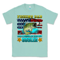 Seafoam fishing dad like a regular dad but cooler Classic Tee - HRA Design Shop