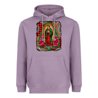 Lavender our lady of guadalupe christmas Heavyweight Hoodie - Jasminsmagicworld