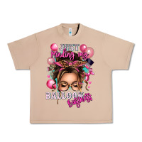 Burro just minding my balloon business messy bun Urban Heavy Tee - texasbilliewilder