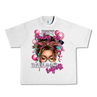Lunar Rock just minding my balloon business messy bun Urban Heavy Tee - texasbilliewilder