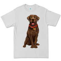 Dove Grey chocolate lab labrador retriever Premium Tee - Artiststas