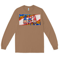 Toasted Coconut usa gnome license plate Long Sleeve Tee - HRA Design Shop