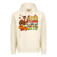 Tofu give thanks for a little and you will find a lot Premium Hoodie - MaliasSmallBusiness