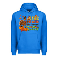 True Royal give thanks for a little and you will find a lot Premium Hoodie - MaliasSmallBusiness