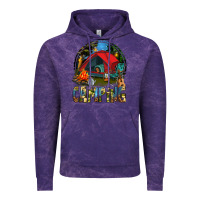 Cloud Purple camping Vintage Hoodie - texasbilliewilder