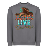 Storm long live cowboys Heavyweight Sweatshirt - texasbilliewilder
