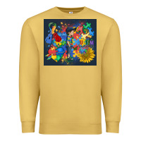 Antique Gold autism awareness Premium Sweatshirt - MaliasSmallBusiness