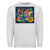 Dove Grey autism awareness Premium Sweatshirt - MaliasSmallBusiness