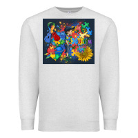 Oatmeal Heather autism awareness Premium Sweatshirt - MaliasSmallBusiness