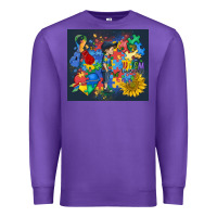 Purple autism awareness Premium Sweatshirt - MaliasSmallBusiness