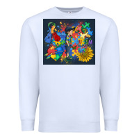 White autism awareness Premium Sweatshirt - MaliasSmallBusiness