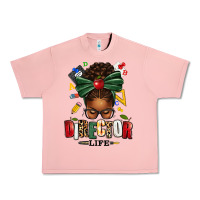 Salmon director life afro messy bun Urban Heavy Tee - texasbilliewilder