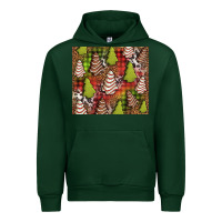 Forest Green Christmas cakes western Urban Hoodie - Jasminsmagicworld