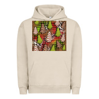 Pigment French Oak Christmas cakes western Urban Hoodie - Jasminsmagicworld