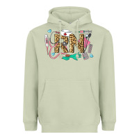 Matcha Western Registered Nurse Heavyweight Hoodie - LillyAllenDesigns