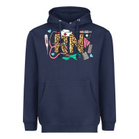 Navy Western Registered Nurse Heavyweight Hoodie - LillyAllenDesigns