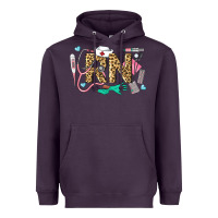 Plum Western Registered Nurse Heavyweight Hoodie - LillyAllenDesigns