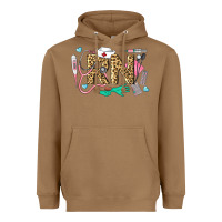 Toasted Coconut Western Registered Nurse Heavyweight Hoodie - LillyAllenDesigns